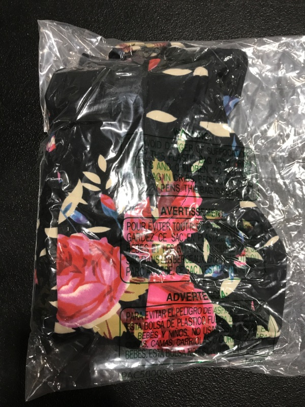 Photo 1 of AUSELILY Women Summer Casual T Shirt Dresses Beach Cover up Plain Pleated Tank Dress Large Black Rose Black