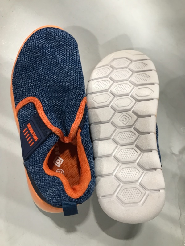Photo 2 of DREAM PAIRS Boys Girls Breathable Sneakers Running Shoes 12 Little Kid Navy/Orange