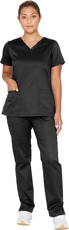 Photo 1 of BARCO Essentials Unison Women’s Scrub Set – Easy Care Top & Pants L 