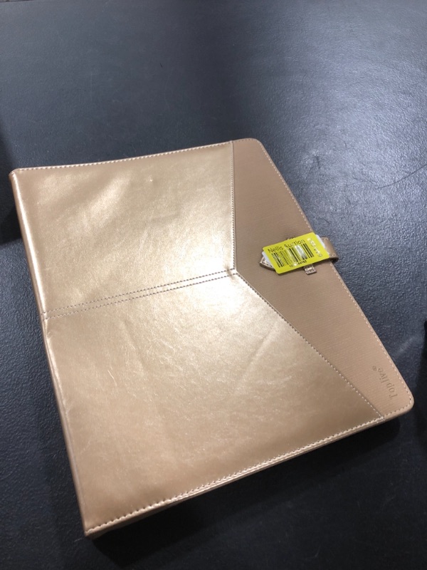 Photo 2 of Toplive Padfolio 3 Ring Binder (1'' Round Ring) Business Portfolio Folder for Interview