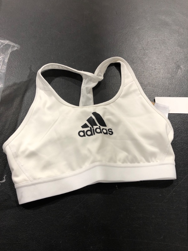 Photo 2 of adidas Women's Don't Rest Alphaskin Bra Medium White