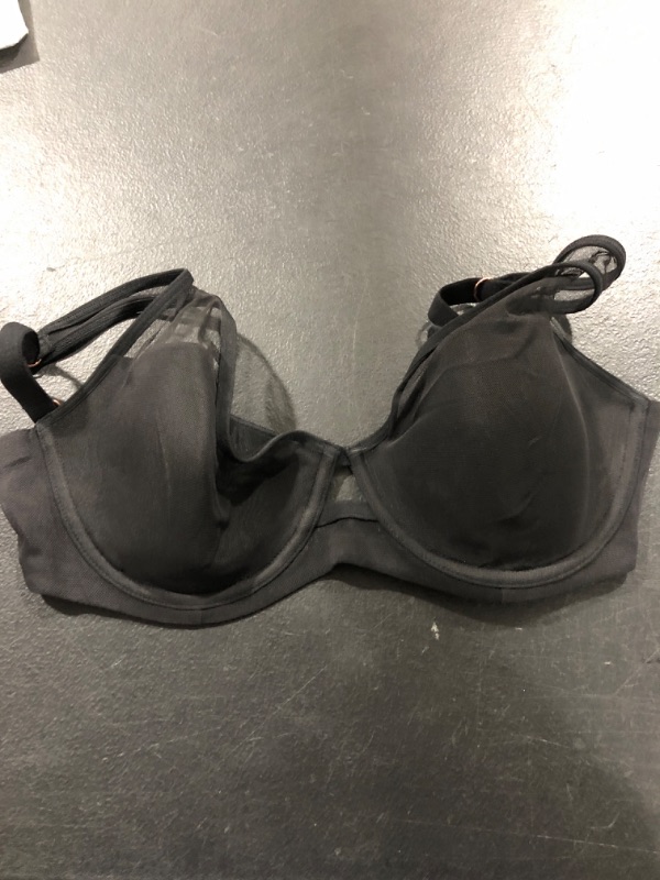 Photo 1 of 32DD BLACK BRA 