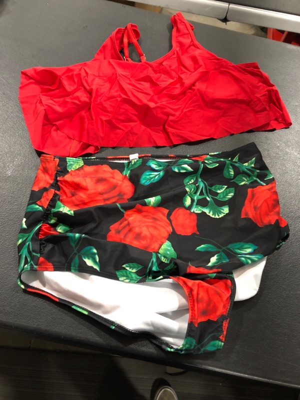 Photo 1 of 2XL ROSE BATHING SUIT 2 PIECE 