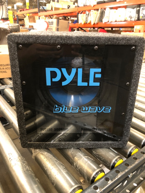 Photo 3 of Pyle PLQB10 10" 500 Watt Car Audio Speaker Subwoofer Bandpass Enclosure System