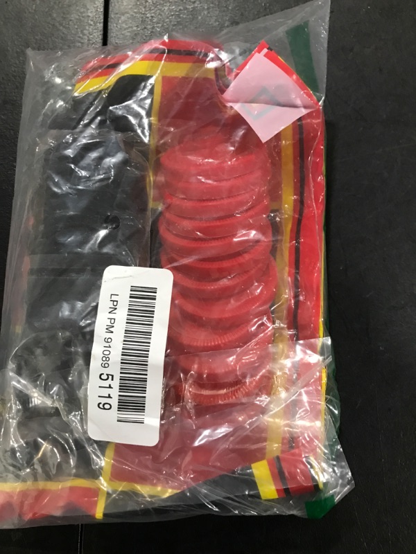 Photo 2 of 24 Replacement Checkers - Extra Red/Black Interlocking Plastic Pieces for Board Games & Rec Rooms, 1 1/2 Inch Wide - Toys, Arts, & Crafts for Kids, Teens, Adults, & Seniors
