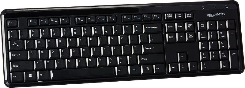 Photo 1 of AMAZON BASICS WIRELESS COMPUTER KEYBOARD 