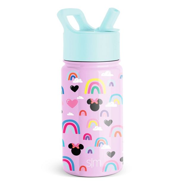 Photo 1 of 14oz Stainless Steel Summit Kids Water Bottle with Straw - Simple Modern

