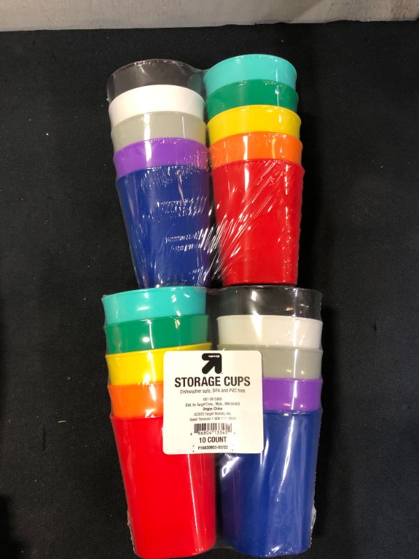 Photo 2 of 10pk Stacking Cups - up & up™ (2 PIECES)
