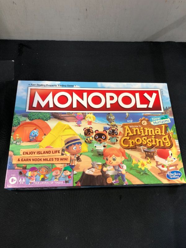 Photo 2 of Monopoly Animal Crossing New Horizons Game (FACTORY SEALED)

