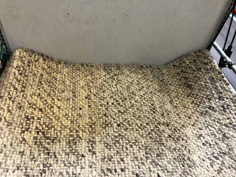 Photo 2 of Chunky Knit Wool Woven Rug - Project 62™ 2'3"x7'



