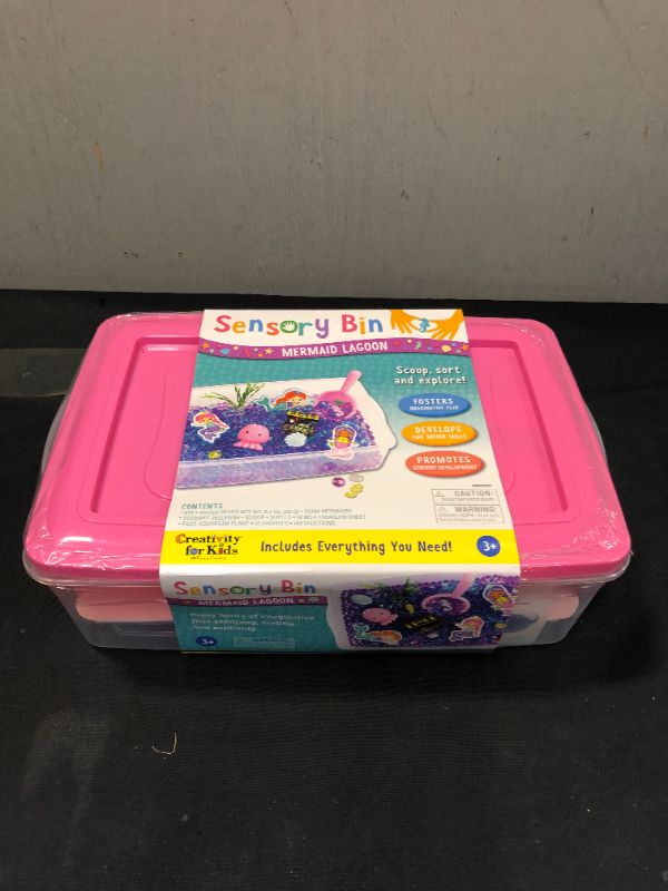 Photo 1 of Mermaid Lagoon Sensory Bin Activity Kit - Creativity For Kids

