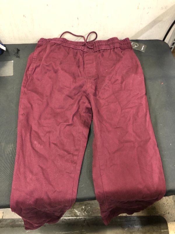 Photo 2 of Adult Regular Fit Taper Jogger Pants - Original Use™ (PLUM PASSION,SMALL)

