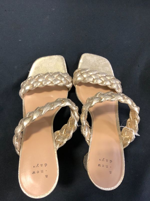 Photo 2 of A NEW DAY  WOMEN'S GOLD HIGH HEELS SIZE 9.5