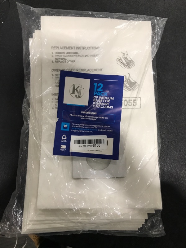 Photo 1 of 12 pack Vacuum bags for Kenmore c Vacuums 