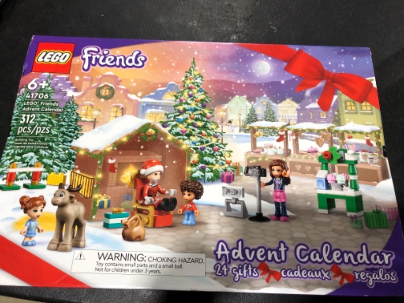 Photo 2 of Advent Calendar 41706 312 piece LEGO Building Set