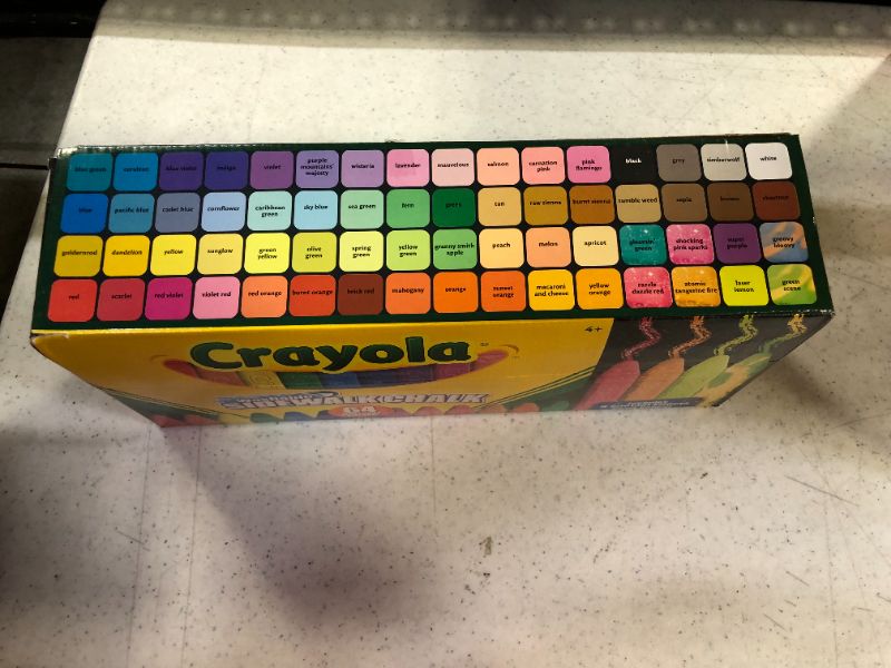Photo 1 of Crayola Washable Sidewalk Chalk 64 Colors