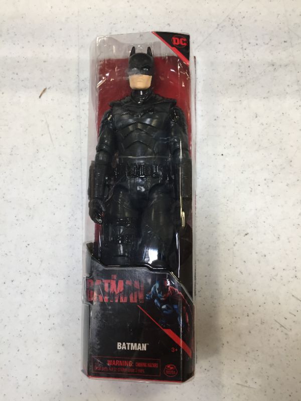 Photo 2 of DC Comics, Batman 12-inch Action Figure, The Batman Movie Collectible Kids Toys for Boys and Girls Ages 3 and up