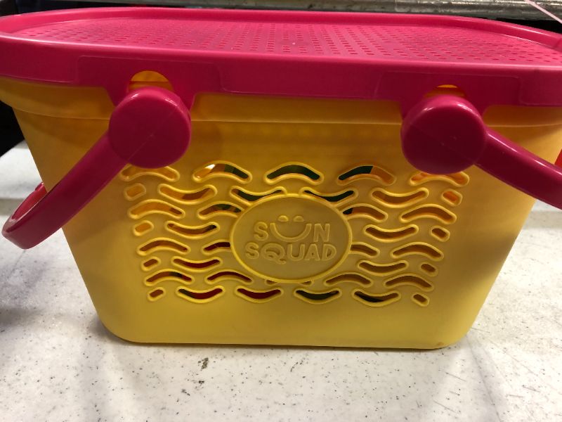 Photo 3 of 10pc Carry Bucket Sand Toy Set - Sun Squad™

