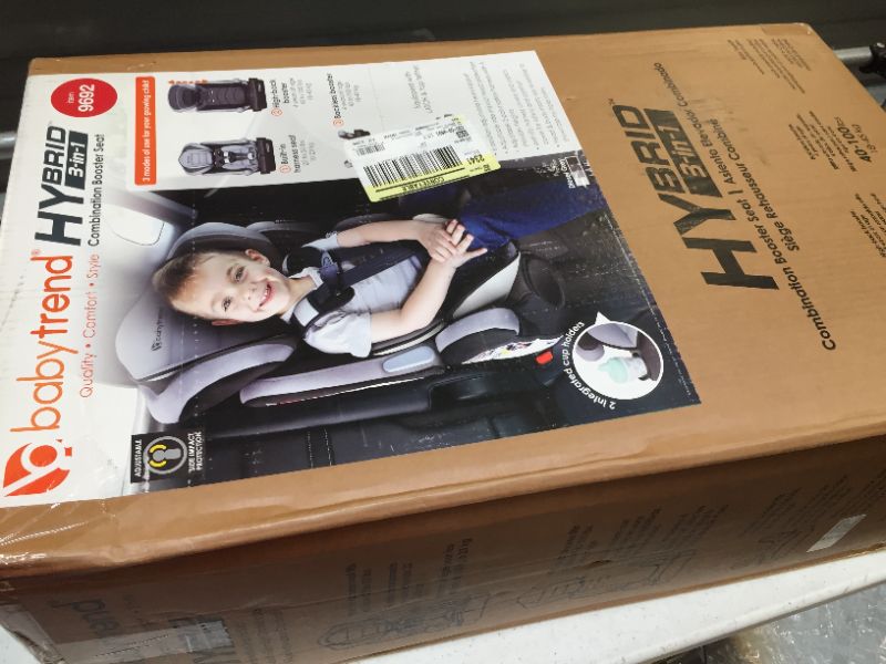 Photo 3 of Baby Trend Hybrid 3-in-1 Combination Booster Seat - Diesel Gray
