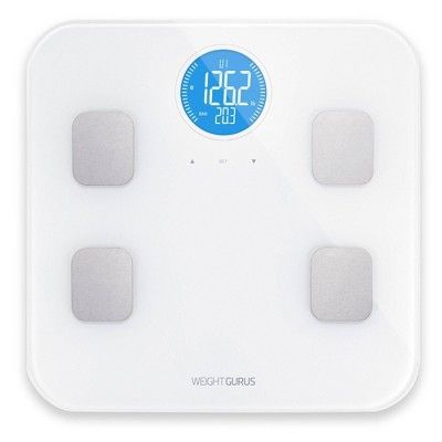 Photo 1 of Bluetooth Body Composition Scale White - Weight Gurus
