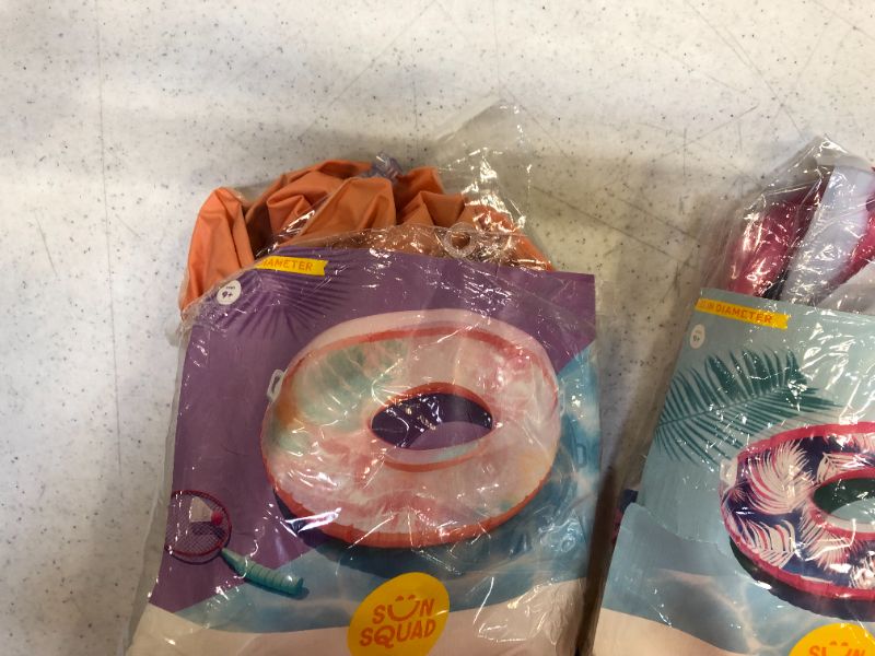 Photo 1 of  Swim Tube with Handles - Sun Squad 9inX33in-- 3 pack 