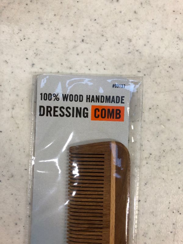 Photo 3 of Conair Man Hand Made 100% Wooden Dressing Hair Brush