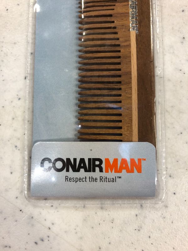 Photo 4 of Conair Man Hand Made 100% Wooden Dressing Hair Brush