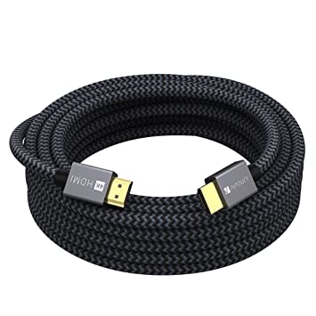 Photo 1 of IVANKY HDMI Cable 4K 40ft, iVANKY 18Gbps High Speed HDMI 2.0 Cable, 4K HDR, HDCP 2.2/1.4, 3D, 2160P, 1080P, Ethernet - Braided HDMI Cord, Audio Return(ARC) Compatible UHD TV, Blu-ray, Monitor