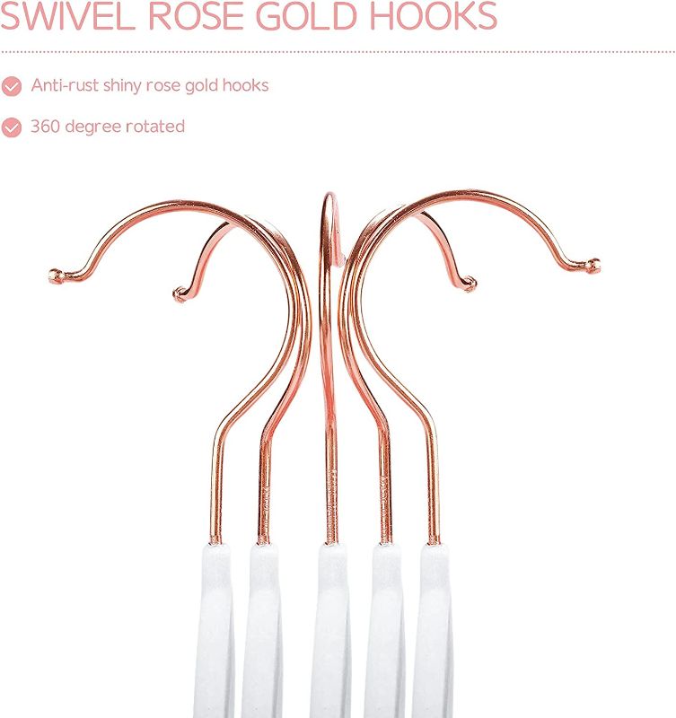Photo 1 of COZYMOOD Baby Hangers for Closet 50 Pack, Non-Slip Velvet White Baby Hangers with 6 Pcs Closet Organizing Dividers, Ultra-Thin 11.4" Small Hangers for Kids Clothes Space Saving Infant & Toddler Hanger