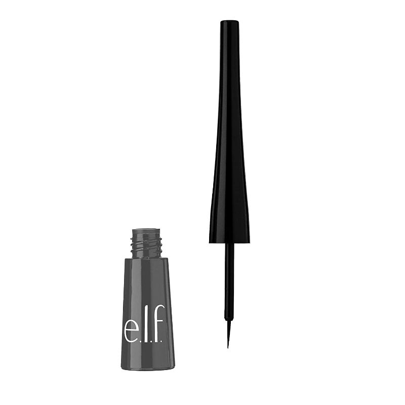 Photo 1 of e.l.f. Expert Liquid Liner, Charcoal, 0.15 Fluid Ounce 2 PACK 
