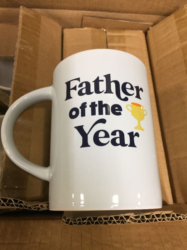 Photo 2 of 16oz Stoneware Father Of The Year Mug - Parker Lane --6 MUGS---