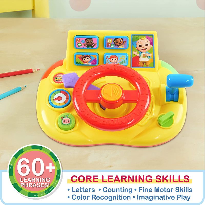 Photo 1 of CoComelon Learning Steering Wheel, Learning & Education Toys for Kids 18 Months Up -
