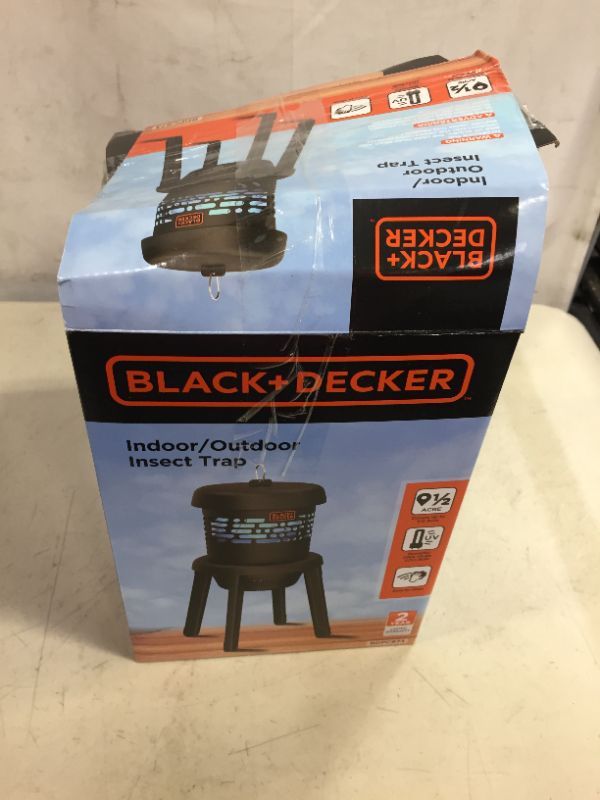 Photo 2 of BLACK+DECKER Bug Trap with Fan and Light

