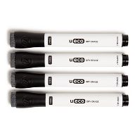 Photo 1 of U Brands U Eco 8pk Dry Erase Markers Chisel Tip Black

