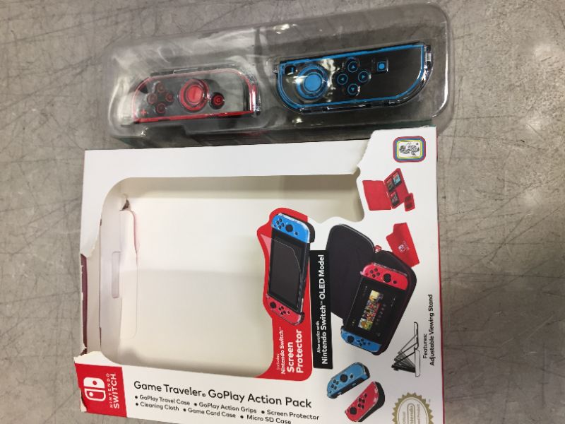 Photo 3 of Nintendo Switch Game Traveler GoPlay Action Pack --MISSING ITEMS --