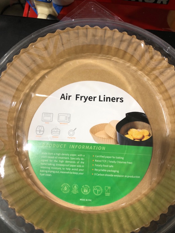 Photo 2 of 100 PCS Air Fryer Disposable Paper, 7.9 inch Air Fryer