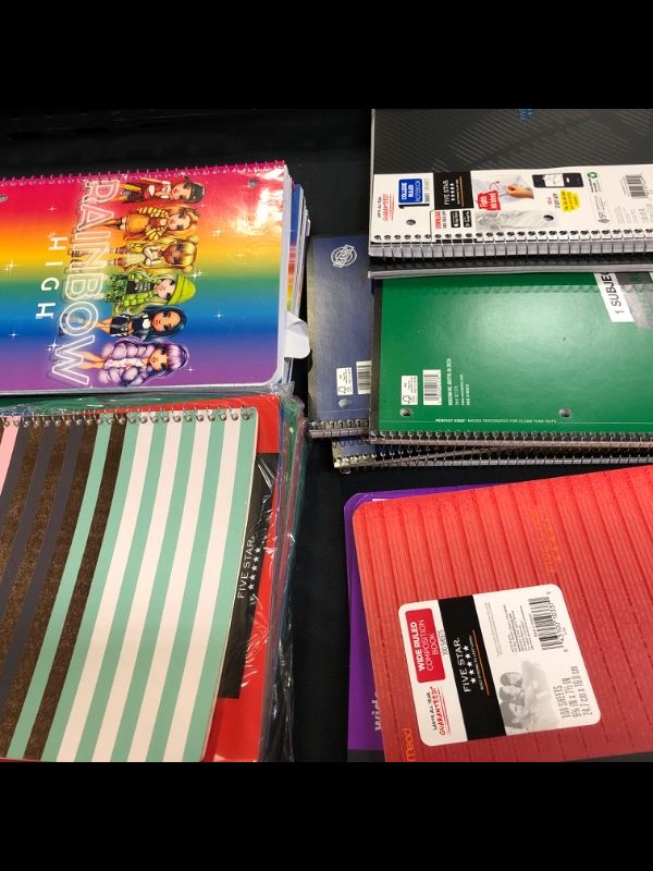 Photo 1 of MISC NOTEBOOKS STYLES MAY VARY (20 PCS)