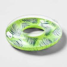 Photo 2 of 33" Swim Tube Tropical with Handles - Sun Squad™ / SUN SQUAD Inflatable Beach Ball 17.5 Inch

