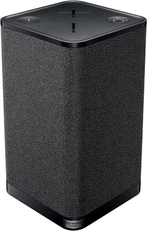 Photo 1 of Ultimate Ears Hyperboom Portable & Home Wireless Bluetooth Speaker, Loud Speaker, Big Bass, Water resistant IPX4, 150 Ft Range – Black --- MISSING CHARGING CABLE UNABLE TO TEST