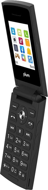 Photo 1 of Plum Flipper 4G Volte Unlocked Flip Phone Speed Talk 2022 Model 