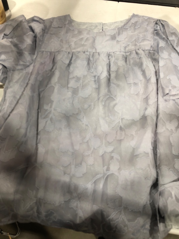 Photo 1 of 2XL grey lace blouse 