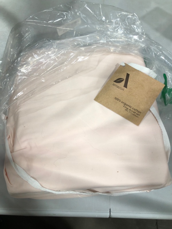 Photo 1 of amazon organic cotton Pink
king duvet cover 100x94 in
king shams 21x36in
