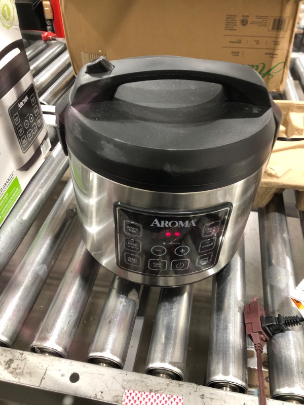 Photo 2 of Aroma ARC-150SB 20-Cup (Cooked) Digital Cool-Touch Rice Cooker, Food Steamer and Slow Cooker