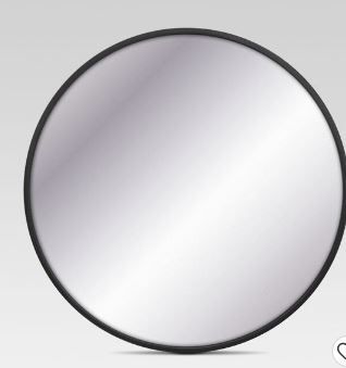 Photo 1 of 24" Round Decorative Wall Mirror