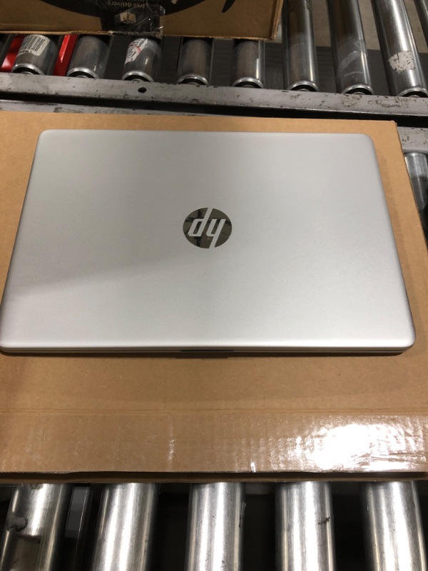 Photo 3 of HP 14-inch HD Laptop, Intel Core i5-1035G1, Intel UHD Graphics, 8 GB SDRAM, 256 GB SSD, Natural Silver, Windows 10