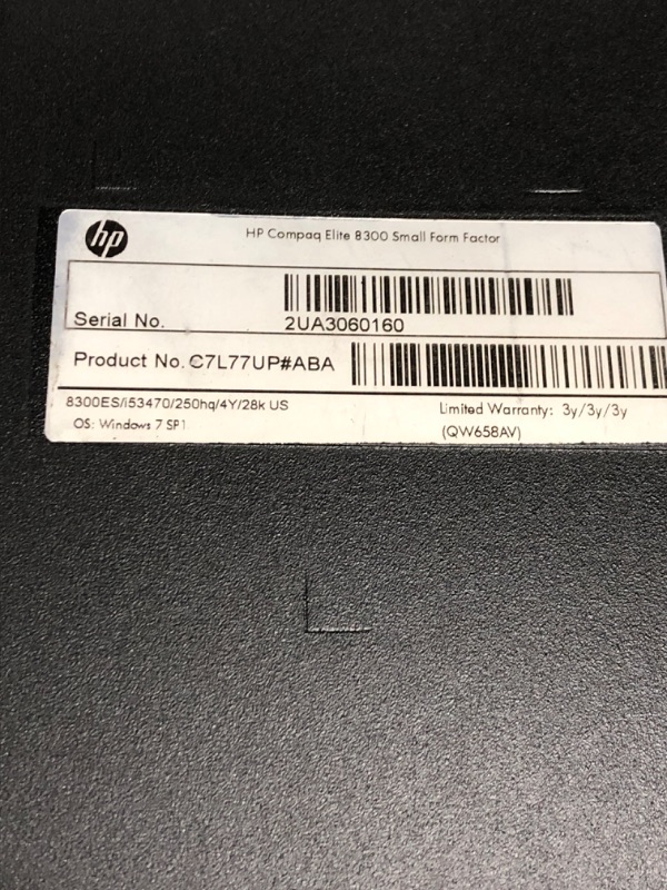 Photo 4 of HP Elite 8300 SFF Flagship Business Desktop Computer (Intel Quad Core i7 3770 Up To 3.9GHz, 16GB RAM, 2TB HDD and 120GB SSD, DVD, WiFi, VGA, DisplayPort, Windows 10 Professional) (Renewed) 16.0 GB