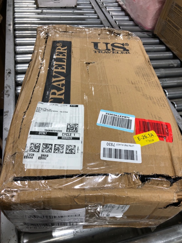 Photo 1 of U.S. Traveler Rio Rugged Fabric Expandable Carry-on Luggage Set 4 Wheel Purple