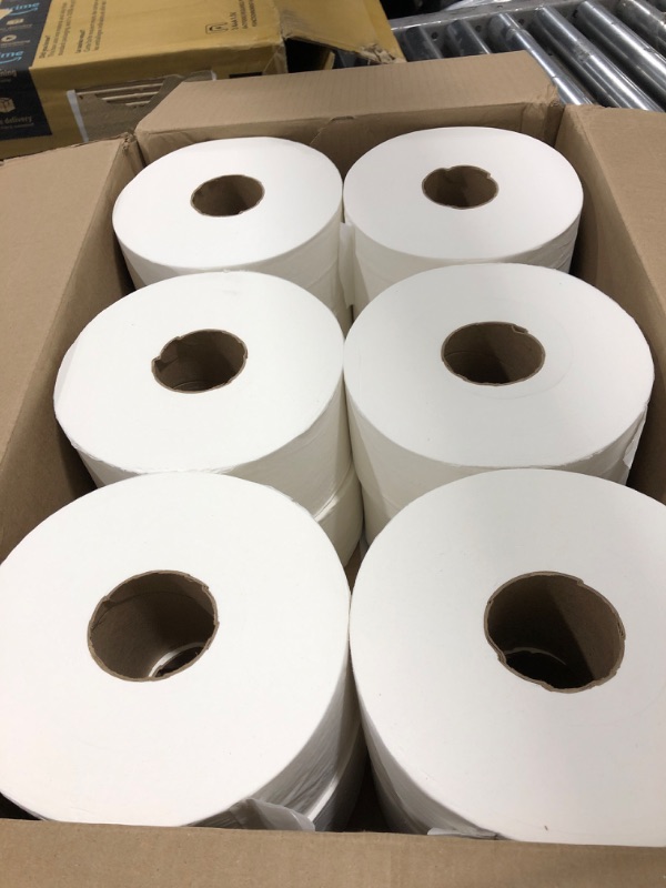 Photo 2 of 11020602 Mini Tissue Jumbo Roll, White