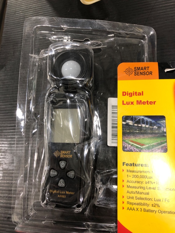 Lux Light Meter for Photography Grow Plants Led Photometer Lighting