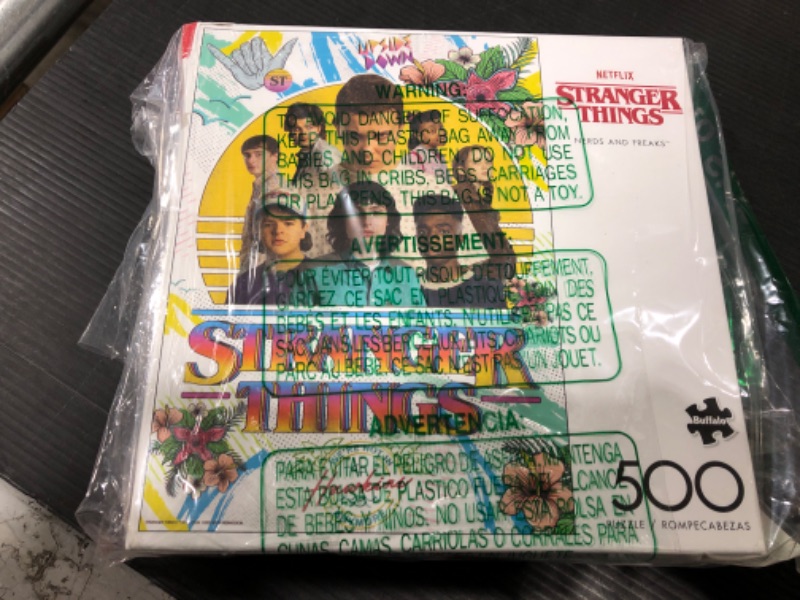 Photo 1 of Buffalo Games - Stranger Things - Nerds and Freaks - 500 Piece Jigsaw Puzzle